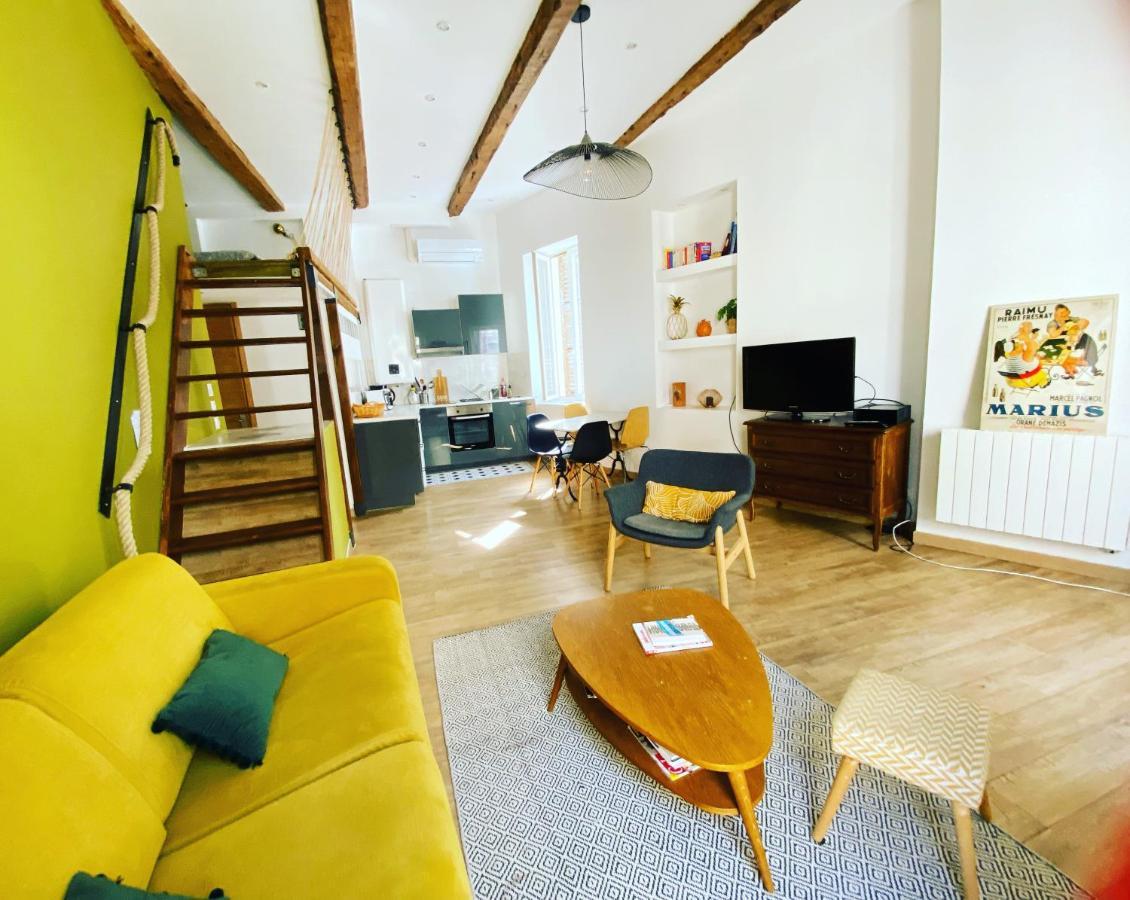 Vaste Et Charmant Loft Climatise Au Coeur De マルセイユ エクステリア 写真